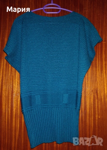 Пуловер с колан, снимка 2 - Блузи с дълъг ръкав и пуловери - 53515654