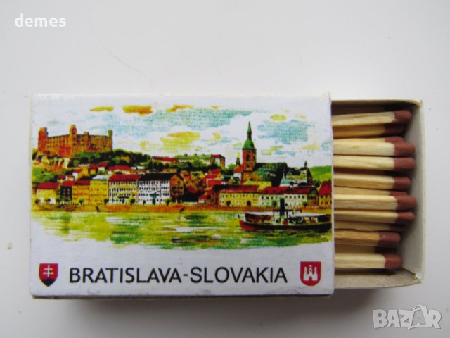 Колекционерски кибрит-магнит от Братислава, Словакия-9, снимка 3 - Колекции - 37325446