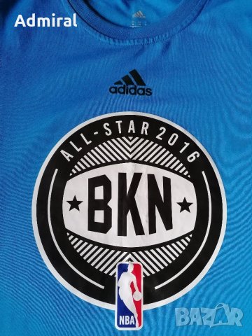 Оригинална мъжка тениска Adidas NBA All Star, снимка 3 - Тениски - 32688206