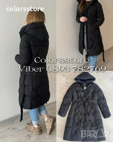 Дамско зимно яке-черно/IM31k