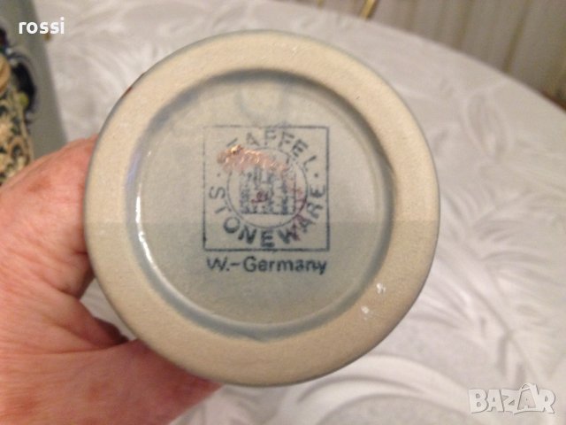 Немски старинни чаши за бира W. Germany Handarbeit  , снимка 6 - Колекции - 39965104