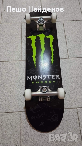 Скейтборд Monster Energy Чисто нов, снимка 2 - Скейтборд, ховърборд, уейвборд - 52167107