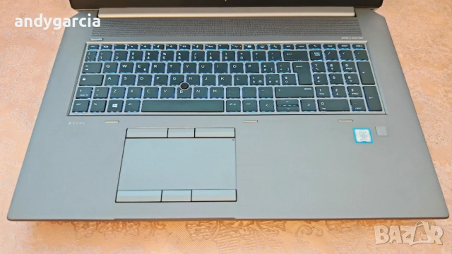 HP ZBook 17 DreamColor/Intel Core i7-8750H/NVidia Quadro P5200 16GB/32GB RAM/512GB SSD NVMe, снимка 7 - Лаптопи за работа - 53522329
