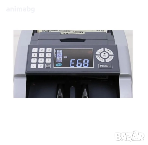 Преносима машина за броене на пари с вградена батерия UV, MG, IR, снимка 5 - Друга електроника - 52477016
