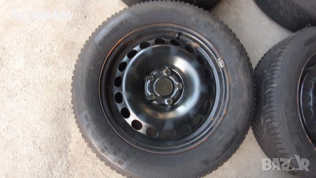 Джанти железни оригинални VW Audi Skoda 5x112 16цола Отлични, снимка 4 - Гуми и джанти - 43366954