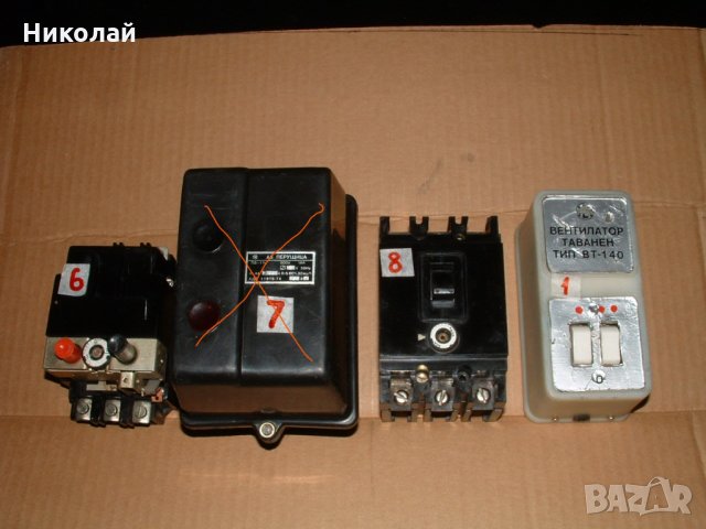 Продавам токови защити,Автоматични прекъсвачи, снимка 1