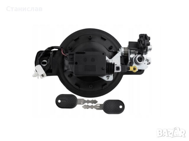 Външна дръжка за багажник с патронник и ключове за Fiat Doblo MK1, снимка 4 - Части - 52300436