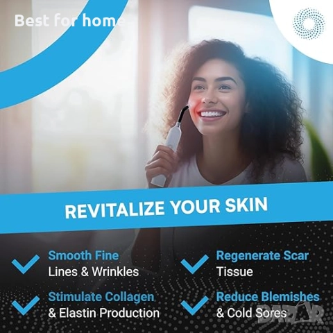  Терапевтична лампа , лечение на херпеси, облекчаване на болката в устните, устата, носа, ушите, снимка 2 - Други - 51561099