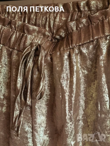 Златни къси панталонки, снимка 4 - Къси панталони и бермуди - 50844937