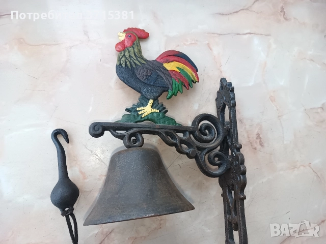 Чугунена камбана- петел, снимка 3 - Други - 52910437