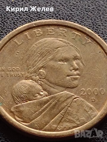 Монета 1 долар 2000г. САЩ Сакагавеа долар за КОЛЕКЦИЯ 37772, снимка 7 - Нумизматика и бонистика - 40767454