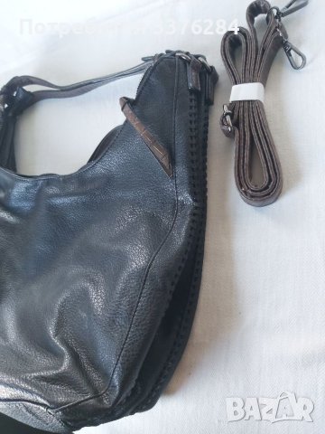 Елегантна дамска кожена чанта, снимка 11 - Чанти - 40835831