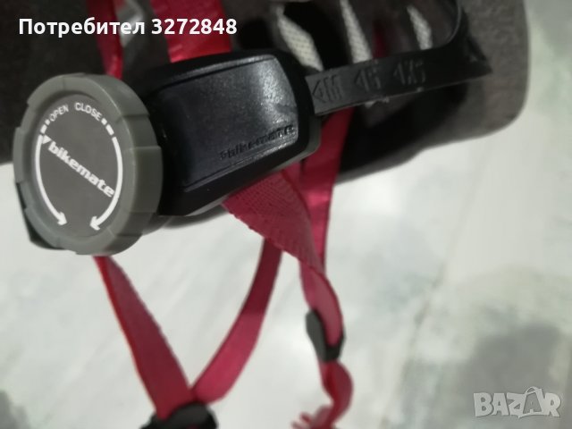 Каска за велосипед BIKEMATE SP 55  (49-54см) с осветление , снимка 4 - Аксесоари за велосипеди - 43446433