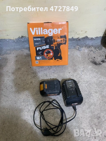 Спешно! Акумулаторен гайковерт Villager – КАТО НОВ – Използван само веднъж