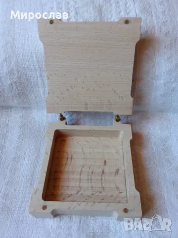 Кутийка за бижута от бук., снимка 3 - Други - 50080781