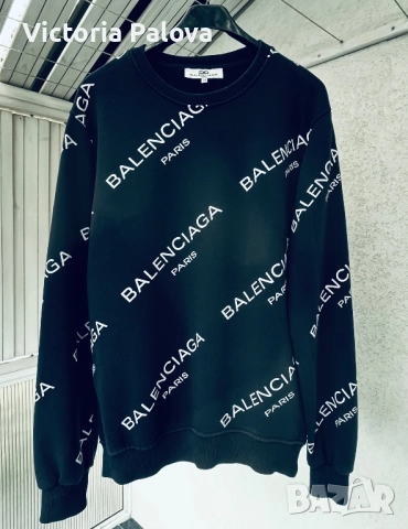 BALENCIAGA HOODIE - луксова реплика унисекс, снимка 5 - Суичъри - 51759281
