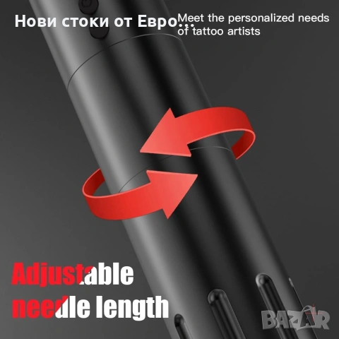 Mast Tattoo Tour Y24 Безжична татуировка с писалка и 2 сменяеми батерии, снимка 3 - Други - 53363935