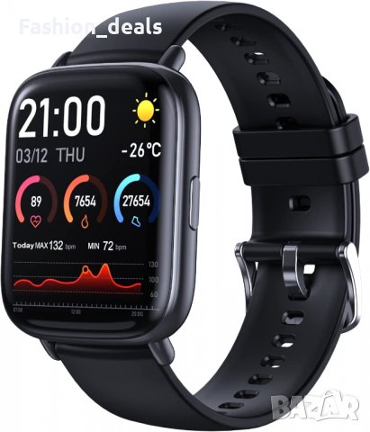 Нов черен Смарт часовник Фитнес гривна Тракер на активност, сън