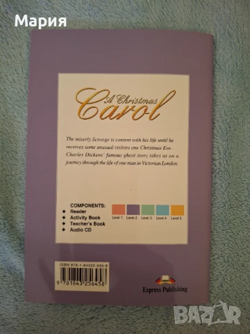 A Cristmas Carol, Charles Dickens, снимка 2 - Чуждоезиково обучение, речници - 50918865