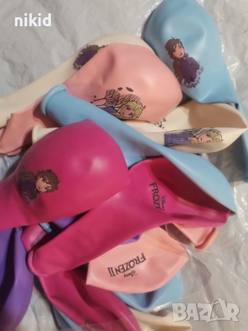 Елза Анна от Замръзналото Кралство Frozen Обикновен надуваем латекс латексов балон парти, снимка 3 - Други - 37587688