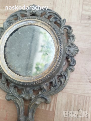 Автентично старо ретро огледало тип "Огледалце, огледалце!", снимка 8 - Антикварни и старинни предмети - 34958351
