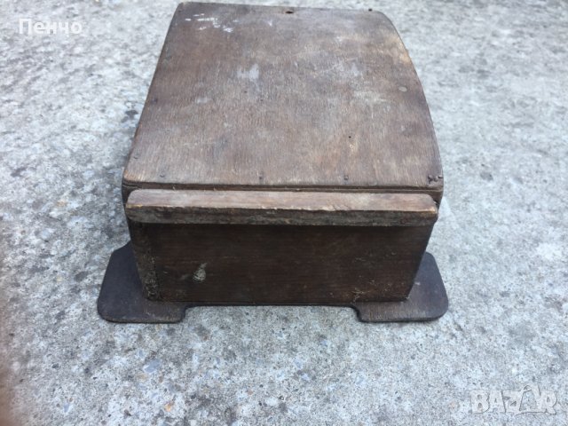 стара дървена кутия за будилник, снимка 13 - Антикварни и старинни предмети - 37634667