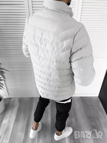 Мъжко Есенно-Зимно яке Фабрегас Кремаво, снимка 3 - Якета - 43144848