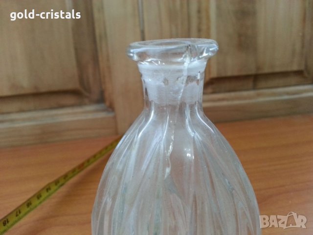 Кристално шишенце, снимка 3 - Антикварни и старинни предмети - 33488911