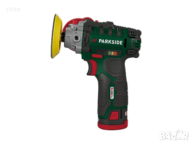 НОВА! Акумулаторна полираща машина Parkside PAAP 12 + батерия + зарядно, снимка 5 - Полирмашини - 51467716
