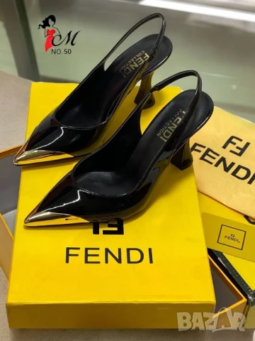 обувки на ток fendi , снимка 4 - Дамски ежедневни обувки - 51042496