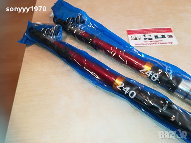 Въдица - телескоп Дължина - 2.4 м. 2304212045, снимка 4 - Въдици - 32659296