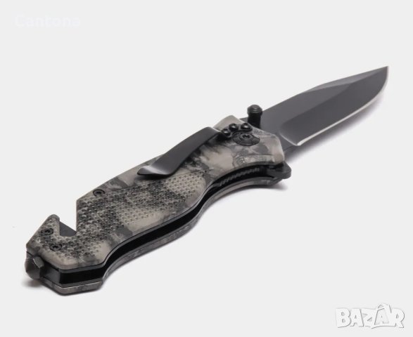 Сгъваем полуавтоматичен нож BOKER B075 - сив, 210/89, снимка 2 - Ножове - 40702771