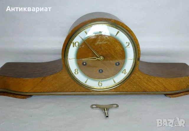 Каминен часовник Junghans Westminster W 278 / 201 , снимка 2 - Други - 49571656