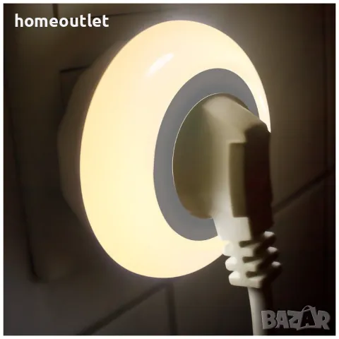 Контакт с RGB светлини EMOTIONLITE ELN-050 LED SOCKET (NIGHT LIGHT), снимка 2 - Лед осветление - 47547474