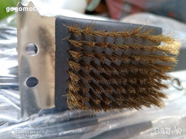 Нова медна телена четка за барбекю, скара, BBQ , снимка 7 - Газови котлони - 40038778