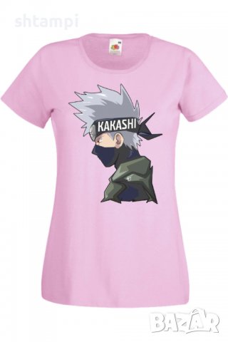 Дамска тениска Naruto Kakashi 02,Анимация,игра,Празник,Повод., снимка 10 - Тениски - 37945888