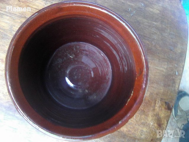 Старо калено гърненеце ваза на Троян, снимка 2 - Други ценни предмети - 39054898