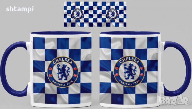 Чаша Челси Chelsea Керамична, снимка 4 - Фен артикули - 34784070