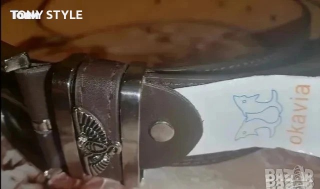 "Феникс" Нов Мъжки Колан Изцяло от Естествена Кожа с Етикет 110см. , снимка 6 - Колани - 51490136