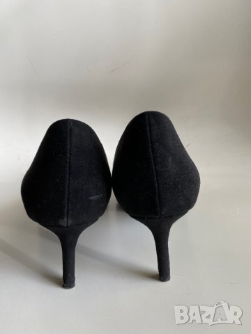 Черни обувки на токчета НМ, N40, снимка 6 - Дамски елегантни обувки - 38232541