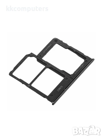 SIM-MicroSD държач Samsung Galaxy A41 (SM-A415) Цвят: Black