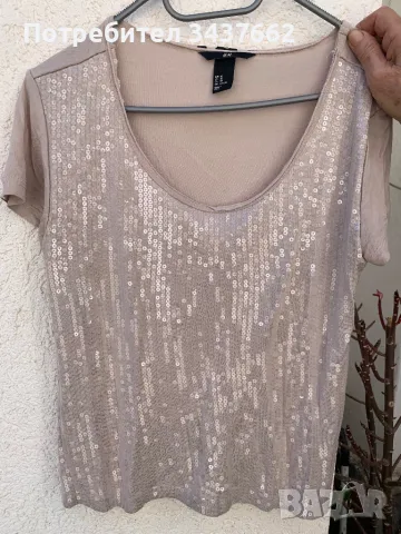 Тениска с пайети 