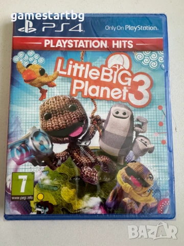  Littlebigplanet 3 за PS4 - Нова запечатана