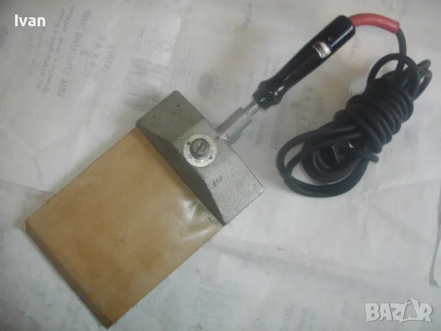 ЕЛЕКТРИЧЕСКИ НАГРЕВАТЕЛЕН СКРЕПЕР ЗА ПРЕМАХВАНЕ СНЕМАНЕ НА БОЯ ОТ ПОВЪРХНОСТ С ГОЛЯМА ПЛОЧА И РЕГЛАЖ, снимка 2 - Други инструменти - 48911497