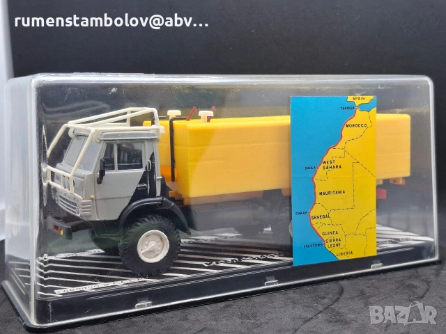 КамАЗ 4310 - Дакар, Арек, Елекон, 1:43, снимка 3 - Колекции - 53064486