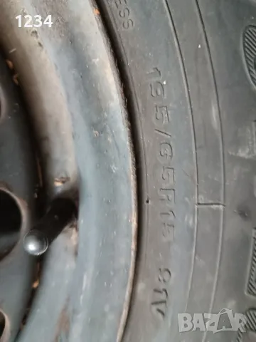 железни джанти от golf 6, снимка 3 - Гуми и джанти - 48659913