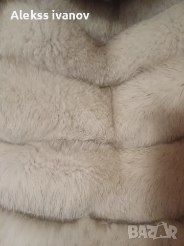 Дамско палто от естествена кожа и пух-лисица, снимка 5 - Якета - 52733149