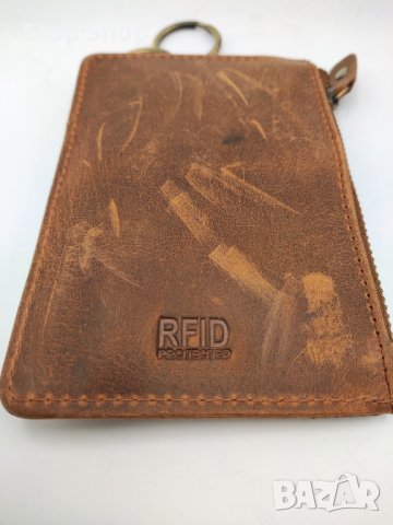 Портмоне истинска кожа RFID чип , снимка 4 - Портфейли, портмонета - 39420937
