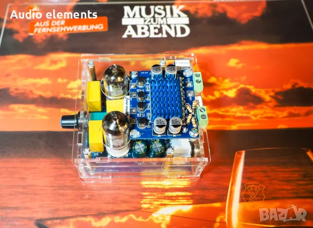 ЛАМПОВ  УСИЛВАТЕЛ   TUBE AMPLIFIER  6J1P, снимка 4 - Ресийвъри, усилватели, смесителни пултове - 39500662