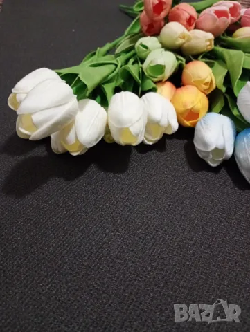 Изкуствени лалета, снимка 6 - Изкуствени цветя - 46316842